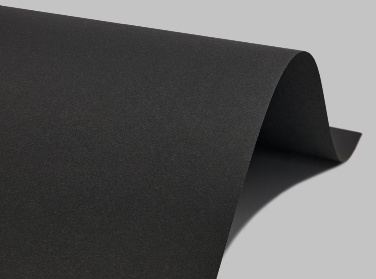 200-72X102-125-L SHIRO ECHO RAW BLACK ЧЕРНЫЙ картон