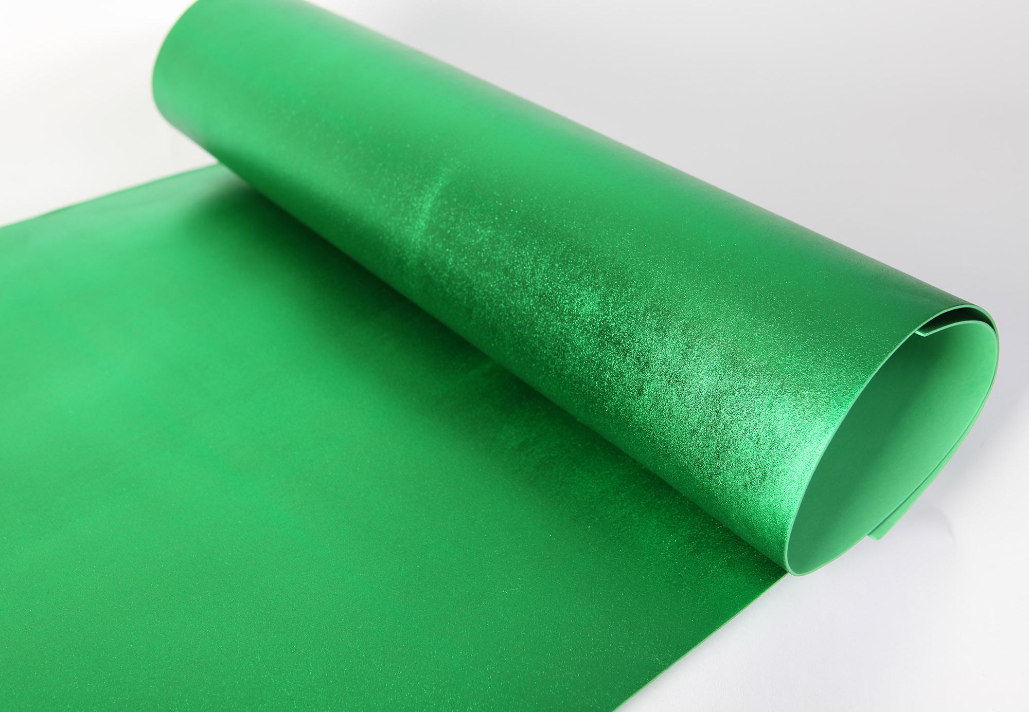 VR-FE4 40T20-S60X70-HPLM6207 Verde-Зеленый Фоамиран металлик. толщина 2мм. лист 60x70см. 10 л-пач. 