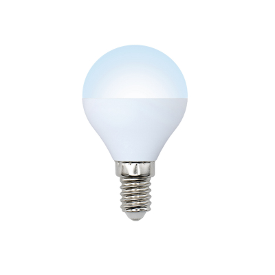 LED-G45-9W-NW-E14-FR-NR Лампа светодиодная. Форма шар. матовая. Серия Norma. Белый свет.
