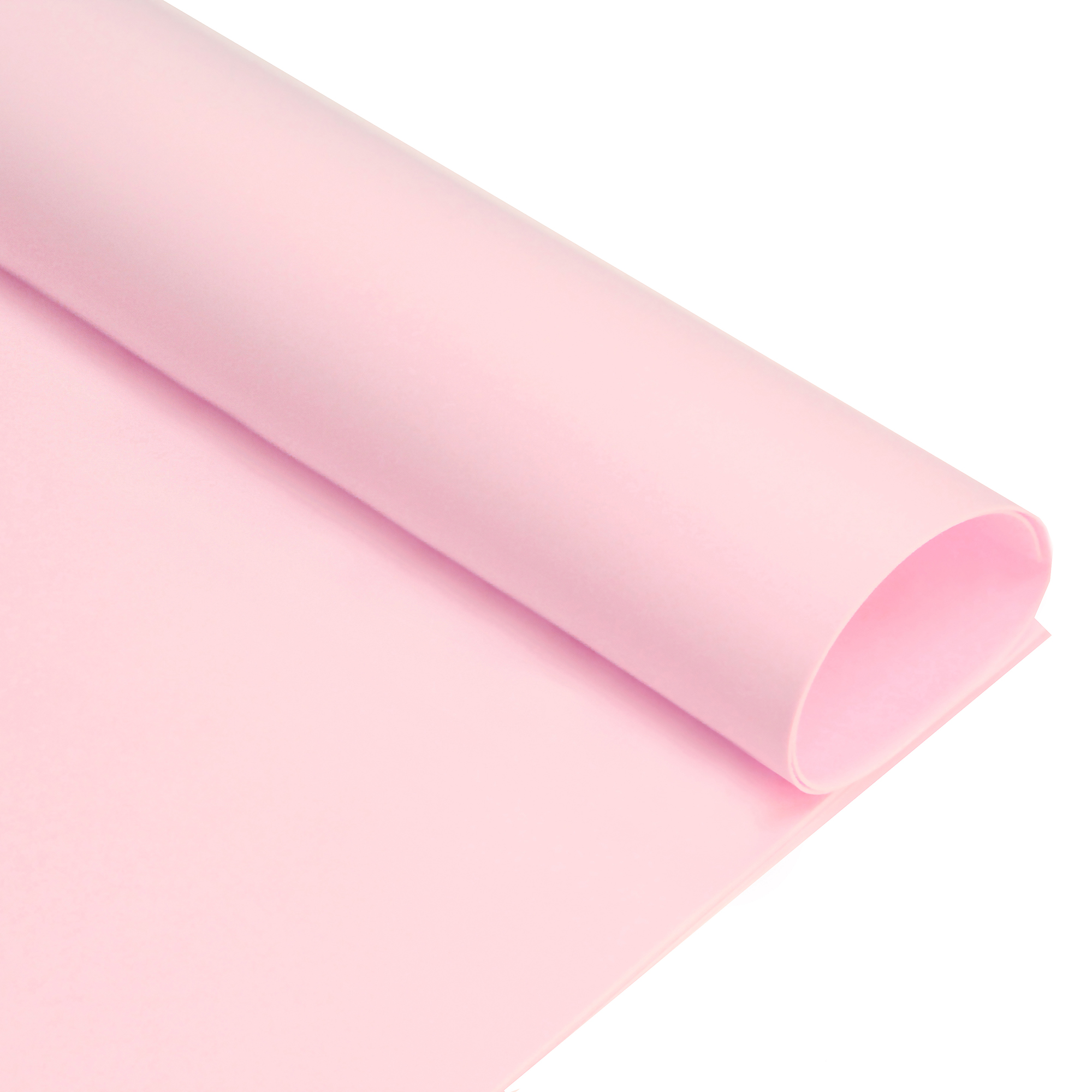 VR-FE7 42T10-S50X50-PWF017 VELOUR Rosa pastello-Пастельно-розовый Фоамиран велюровый 1мм лист 50х50см. 20л-пач.
