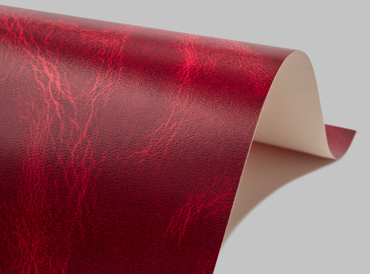 210-106X100 MOTIF ТЕМНО-КРАСНЫЙ переплетный материал